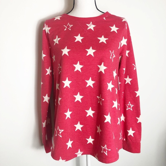 Sonoma stars long sleeve pullover shirt - Picture 1 of 4